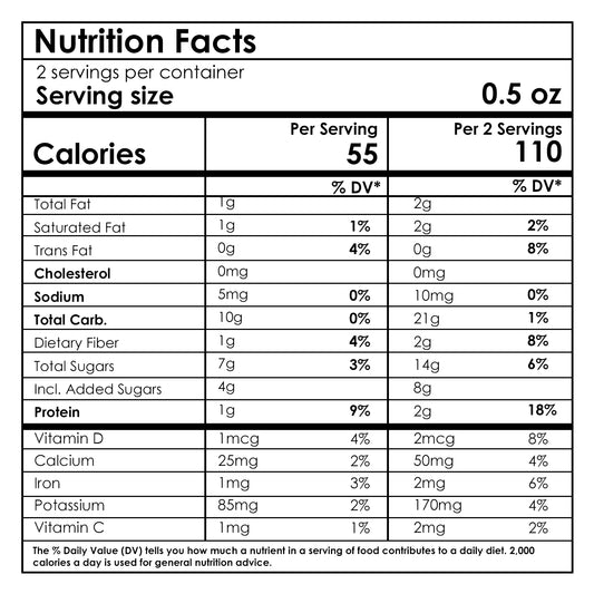 Freeze Dried Yogurt Serving Size